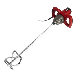 Строительный миксер СИЛАЧ ДЭМ-1500 (1500Вт, 2 скор, 0-580/0-900об/мин, насадка в комплекте) (1/2)