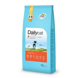 Сухой корм Dailycat Adult Turkey & Rice для взрослых кошек с индейкой и рисом 10 кг