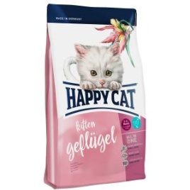 Happy Cat Supreme Kitten Geflugel сухой корм для котят с домашней птицей - 300 г