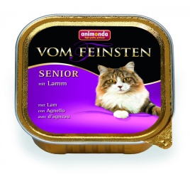 Animonda Консервы Vom Feinsten Senior с ягненком для кошек старше 7 лет - 100 г