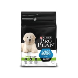 Purina PRO PLAN Puppy Large Robust Chicken Rice для щенков крупных пород с мощным телосложением с курицей и рисом - 3 кг