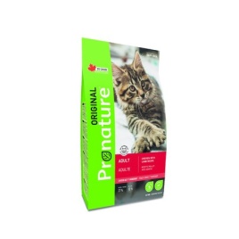 Pronature Original сухой корм для взрослых кошек с курицей и ягненком - 5 кг
