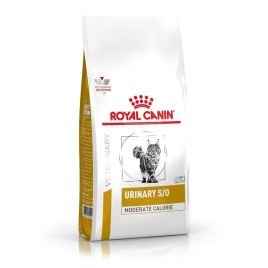 Сухой диетический корм Royal Canin Urinary S/O Moderate Calorie для взрослых кошек при МКБ и ожирении - 400 г