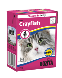Bozita кусочки в желе со вкусом лангуста для кошек - 370 г