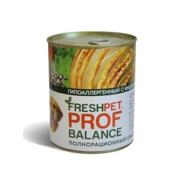 Freshpet Prof Balance влажный корм для собак всех пород с индейкой и тыквой в консервах - 850 г