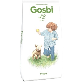Сухой корм Gosbi Life для щенков всех пород с курицей - 3 кг