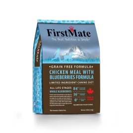 FirstMate Chicken Meal With Blueberries сухой беззерновой корм для взрослых собак всех пород с курицей и голубикой - 2,3 кг