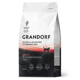 Сухой корм Grandorf Veterinary Hepatic Liver для кошек при заболеваниях печени, 2 кг