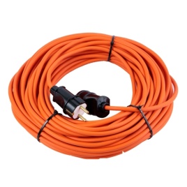 Удлинитель садовый смотка УС-1-20 1 розетка, без заземления, ПВС 2х0,75, 20м (1/10)