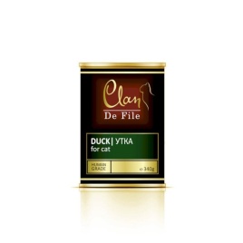 Clan De File влажный корм для кошек с уткой в консервах - 340 г