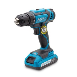 Дрель аккумуляторная ВАРЯГ ДА-18/1Л (18В, пат10мм, 2 скорости, 50Нм, АКБ Li-ion 2,0Ач) картон, 1 АКБ, З/У (1/10)