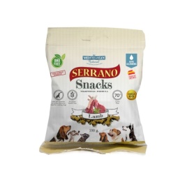 Serrano Snacks лакомство для собак, снеки из мяса ягненка - 100 г