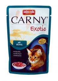 Animonda Паучи Carny Exotic с мясом буйвола для взрослых кошек всех пород - 85 г