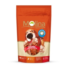 Molina Лакомство для собак мелких пород Палочки из индейки 50 г 1 ш