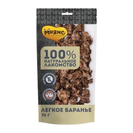 Мнямс лакомство для собак легкое баранье 70 г