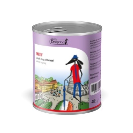 Dailydog casual Консервы для собак кусочки говядины в соусе - 405гр