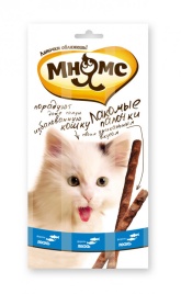 Мнямс лакомые палочки Форель 13,5 см для кошек - 5 г х 3 шт