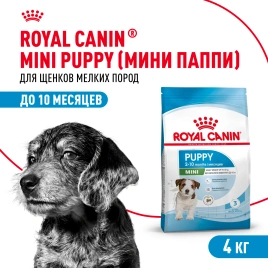 Сухой корм Royal Canin Mini Puppy для щенков, 4 кг