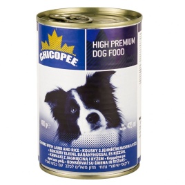 Chicopee Dog Chunks Lamb Rice консервы для собак всех пород и возрастов с кусочками ягненка и рисом в соусе - 400 г