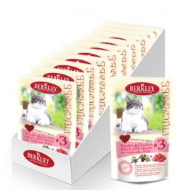 Berkley паучи птица и куриные сердечки с ягодами в желе 100 гр