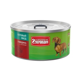 Четвероногий Гурман Готовый обед говядина с гречкой 325 г