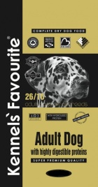 Kennels` Favourite Adult Dog корм для взрослых собак с грлюкозамином и хондроитином 4 кг