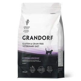 Сухой корм Grandorf Veterinary Hypoallergeniс для кошек при пищевой непереносимости, 400 г
