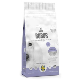 Bozita Robur Sensitive Single Protein сухой корм для взрослых собаквсех пород с ягненком - 12.5 кг