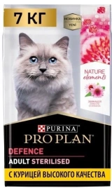 Сухой корм PRO PLAN Nature Elements Sterilised Chicken для взрослых стерилизованных кошек, с высоким содержанием курицы, 400 г