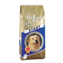 Dr. Alder's My Lord Premium Gold Start для щенков и молодых собак, беременных и кормящих сук с мясом птицы и рисом 3 кг