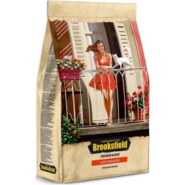 Сухой корм Brooksfield Adult Cat Light/Sterilized для взрослых кошек с избыточным весом и стерилизованных с курицей и рисом - 400 г