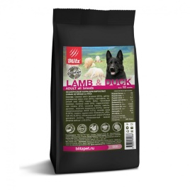 Blitz Adult сухой беззерновой корм для взрослых собак с ягненком и уткой - 500 г