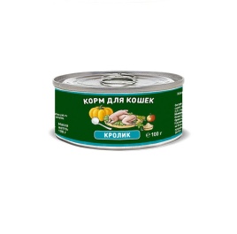 Solid Natura с кроликом для кошек 100 г