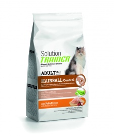 Trainer Solution Hairball With Fresh Chicken для кошек для выведения шерсти со свежей курицей - 1.5 кг