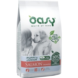 Oasy Dry Dog OAP Puppy All Breed сухой корм для щенков всех пород с лососем - 2,5 кг