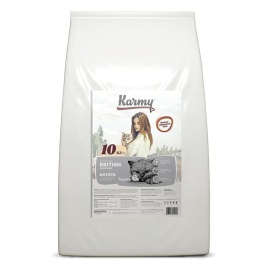Сухой корм Karmy British shorthair Kitten для котят породы британская короткошерстная с индейкой 1.5 кг