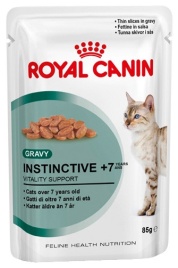 Royal Canin Instinctive +7 паучи для кошек старше 7 лет в соусе - 85 г
