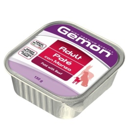 Gemon Dog консервы для собак паштет говядина - 150 г