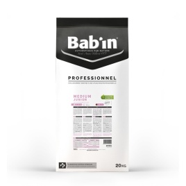 Сухой корм Babin Professionnel Medium Junior для щенков средних пород с уткой и свининой - 20 кг