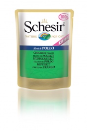 Schesir для котят в паучах с филе цыпленка - 100 г
