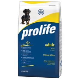 Prolife Dog Adult Mini сухой корм для собак мелких пород с курицей и рисом - 12 кг