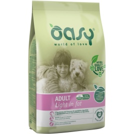 Oasy Dry Dog Adult light in Fat сухой корм для взрослых собак с лишним весом с курицей - 3 кг