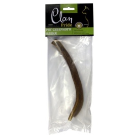 Clan Pride лакомство для собак, рог северного оленя, размер M