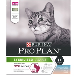 Pro Plan Cat Adult Sterilised сухой корм для стерилизованных кошек с треской и форелью - 400 г