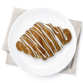 Круассан с клубничной начинкой 130г