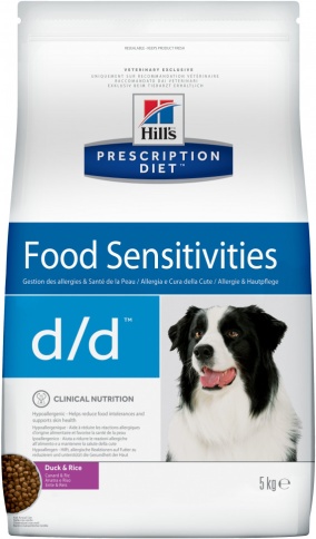 Hill's Prescription Diet (5 кг) D/D Canine Skin Support Duck & Rice dry фото 1