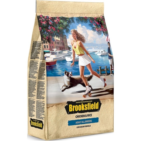 Сухой корм Brooksfield Adult Dog All Breeds для взрослых собак с курицей и рисом - 3 кг фото 1