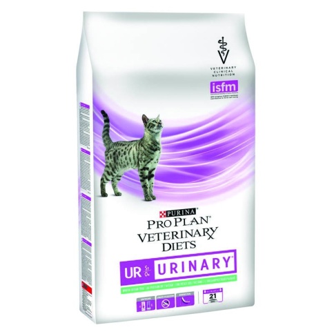 Pro Plan Veterinary Diets Feline UR Urinary with Ocean Fish dry для взрослых кошек при болезнях нижних отделов мочевыводящих путей c океанической рыбой - 1.5 кг фото 2