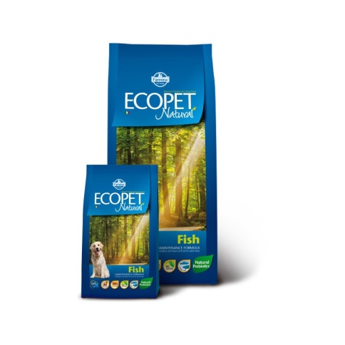 Farmina Ecopet Natural Fish сухой корм с рыбой для взрослых собак всех пород - 12 кг фото 3