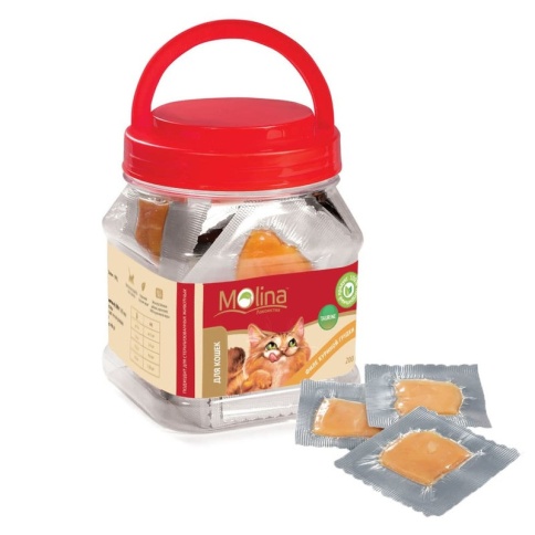 Molina лакомство для кошек Филе куриной грудки - 200 г фото 1